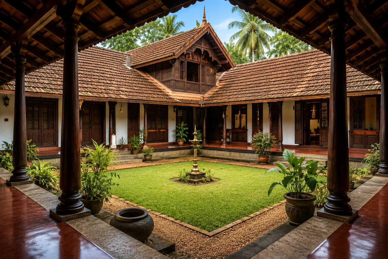 Nalukettu Traditional Kerala House Vastu